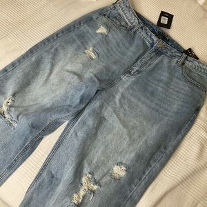 Fashion Nova Daddy Issues Slouch Fit Jeans